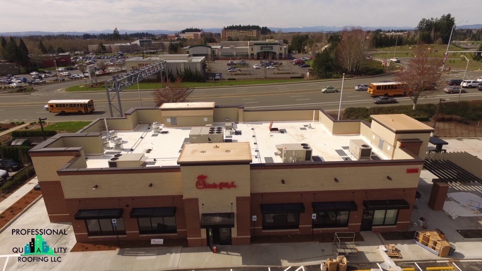 Chick-Fil-A roofing project